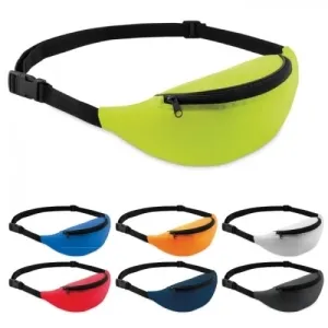 Waist Bags Front Zip (Round)